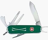 Golf Pro Sport Knife with Forest Green Handle from Swiss Army