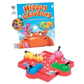 MB jeux - Jeu de soci�t� pour enfant - Hippos Gloutons