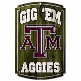 NCAA Texas A&M Aggies Wood Sign