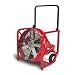 Supervac Electric PPV Fan with 1.5 Hp Variable Speed Motor, 18" Blade Diameter (Pack of 1)