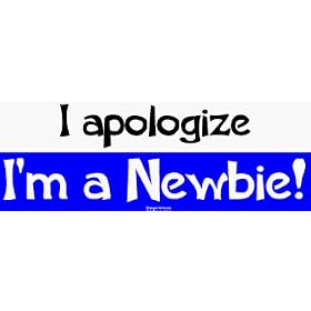 I apologize I'm a Newbie! MINIATURE Sticker