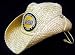 NCAA LSU Tigers Straw Cowboy Hat