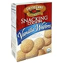 Country Choice Organic Vanilla Wafers Snacking Cookies, 8-Ounce Boxes (Pack of 6)