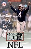Official Playing Rules of the National Football League 2002-2003 (Official Rules of the NFL)