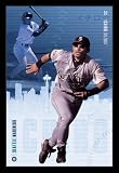Ichiro Suzuki City Seattle Mariners Most Hits Art Black Wood-Mounted Poster Print - 24