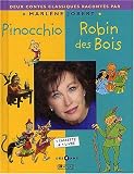 Revue Atlas  / Pinocchio et Robin des Bois. Deux contes classiques racontés par Marlène Jobert, avec K7 audio