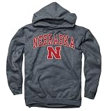 Nebraska Cornhuskers Dark Heather Perennial II Hooded Sweatshirt