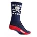 SockGuy, Crew Cuff Liberty Mens Socks, cuff height 6