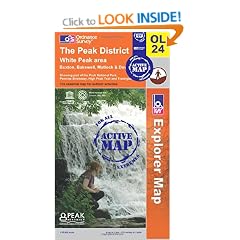 The Peak District - White Peak Area (OS Explorer Map Active)