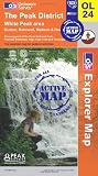 The Peak District - White Peak Area (OS Explorer Map Active)