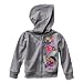 Toddler Girls' Dora the Explorer Grey Front Zip Hoodie 2T