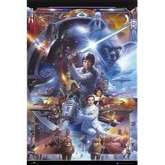 1art1 39362 Star Wars - 30th Anniversary Poster (91 x 61 cm)