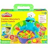 Play-Doh Cookie Monster Letter Lunch