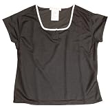 Womens Wilson Cap Sleeve Top-Black