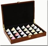 Review Silkenty  / Silkenty Tea Infuser Burlwood Finish Wood Box, 24-Count Box