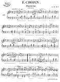Chopin Mazurka Op. 67, No. 2: Instantly download and print sheet music
