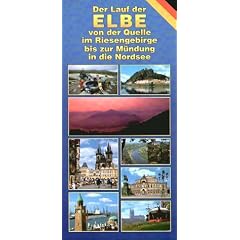 Der Lauf der Elbe von der Quelle im Riesengebirge bis zur M�ndung in die Nordsee: Panoramakarte
