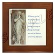 Serenity Prayer and Angel Framed Tile