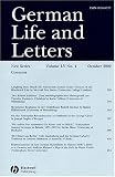 German Life & Letters