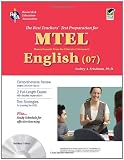 Massachusetts MTEL English (Field 07) w/CD-ROM (Test Preps)