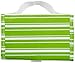 Lunchskins Reusable Lunch Tote, Green Stripe