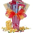 Concession Stand Candy and Popcorn Snack Sampler Gift Basket