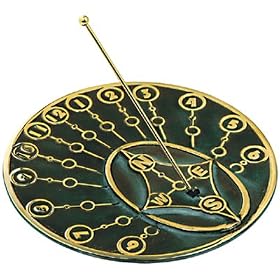 Brass Modern Times Sundial