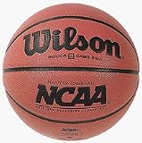 NCAA / NFHS Solution Women's Size 6 Wide Channel Basketball from Wilson