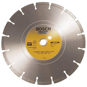 Bosch DB1441 Premium Plus 14-Inch Wet Cutting Segmented Diamond Saw Blade with 1-Inch... by Bosch