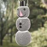 No No SM003435 15-Inch White Snowman Wild Bird Feeder