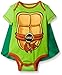 Teenage Mutant Ninja Turtles Baby Bodysuit with Cape, Green, 6-9 Months