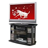 Creative Interiors Entertainment Stand - Black