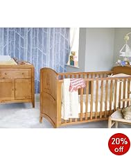 Winnie the Pooh cot bed - SAVE &pound;100 when you buy together with the Kingston changing unit