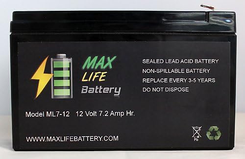 Battery for APC RBC17 LS700 12 Volt 7 Amp-hr 12v 7Ah