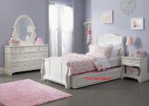 Big Sale Liberty Furniture Arielle 4 Pc - Full Sleigh Bed, 7 Drawer Dresser, Mirror & Nightstand