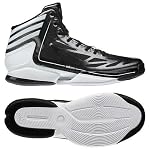 Adidas G59478 adizero Crazy Light II Men's Basketball Shoes (Black/White)