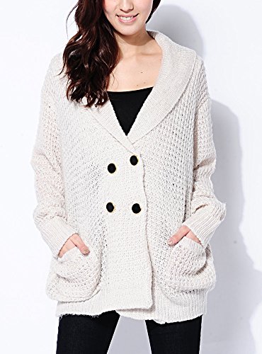 (ディーループ)D-LOOP スプリング ニットカーディガン レディース Pコート 春 夏 108156