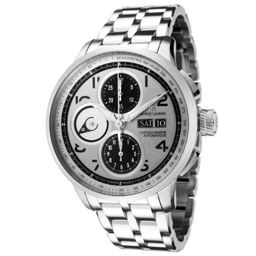 Maurice Lacroix Men's MP6348-SS002-12E Masterpiece Collection Chronograph Stainless Steel Watch