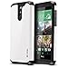 Evocel HTC Desire 610 [Dual Layer Series] Hybrid Armor Protector for HTC Desire 610 - Retail Packaging, Snow (EVO-HTC610-SA18)