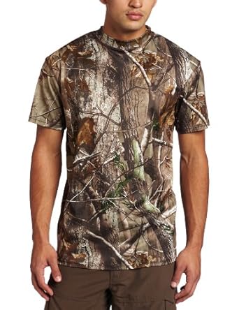 Russell Outdoors Men Base Layer Relaxed Fit Short Sleeve T-Shirt