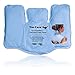 Cold and Hot Comfort Packs Provides First Aid Pain Relief for The Back, Shoulder, and Knee. Reusable and Convenient and Easy to Use. Weighs 3.8 Pounds. Made in The USA. (Tri-Sectional)