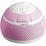 Homedics Sound Spa Mini Portable Sound Machine, Pink