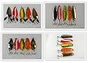 Lot of 20 New 3" Spoon Fishing Lures