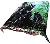 Trademark Home Acrylic Mink Duke Blanket, Black Bear Trademark Home Acrylic Mink Duke Blanket, Black Bear