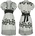 JOHNNY MARTIN Floral Cotton Voile Dress