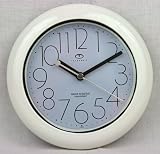 Water Resistant Wall Clock with Quiet Sweep Movement