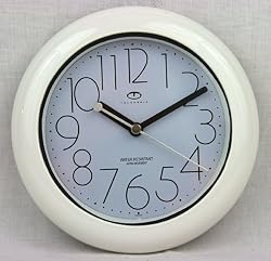 Water Resistant Wall Clock with Japan Quartz Movement