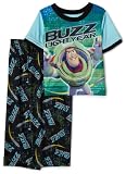 Disney Toy Story and Beyond Pajama Short Sleeve and Long Pant Set, 2 Piece, Blue, 18 Months
