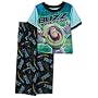 Disney Toy Story and Beyond Pajama Short Sleeve and Long Pant Set, 2 Piece, Blue