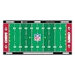 Zelosport Boys Nfl Licensed Finger Football Game Mat(Chiefs Finger Football)